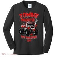 Zombie Monster Truck The Smashing Dead Kids Long Sleeve Shirt thumb 0