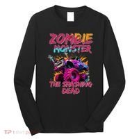 Zombie Monster Truck The Smashing Dead Long Sleeve Shirt thumb 0