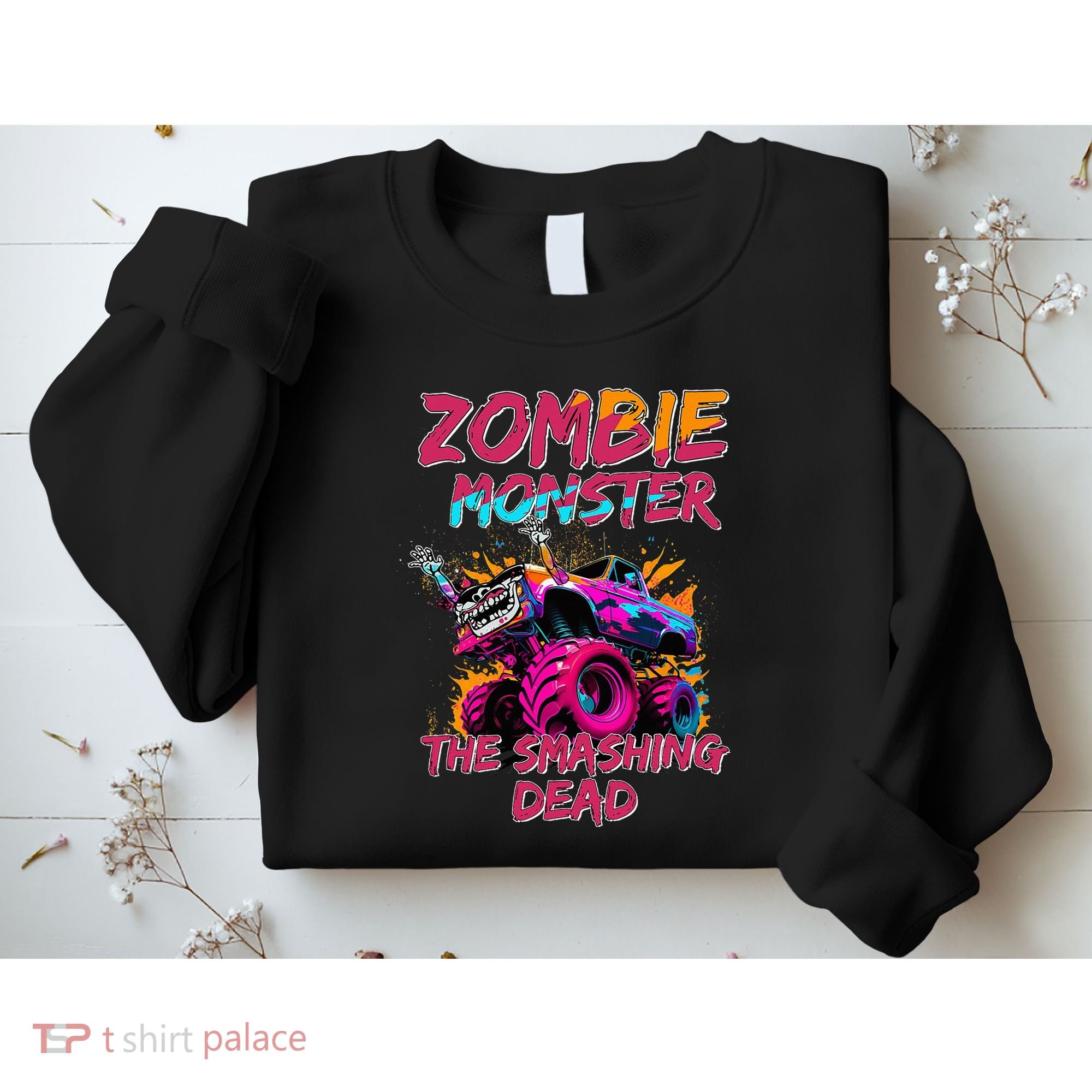 Zombie Monster Truck The Smashing Dead Sweatshirt
