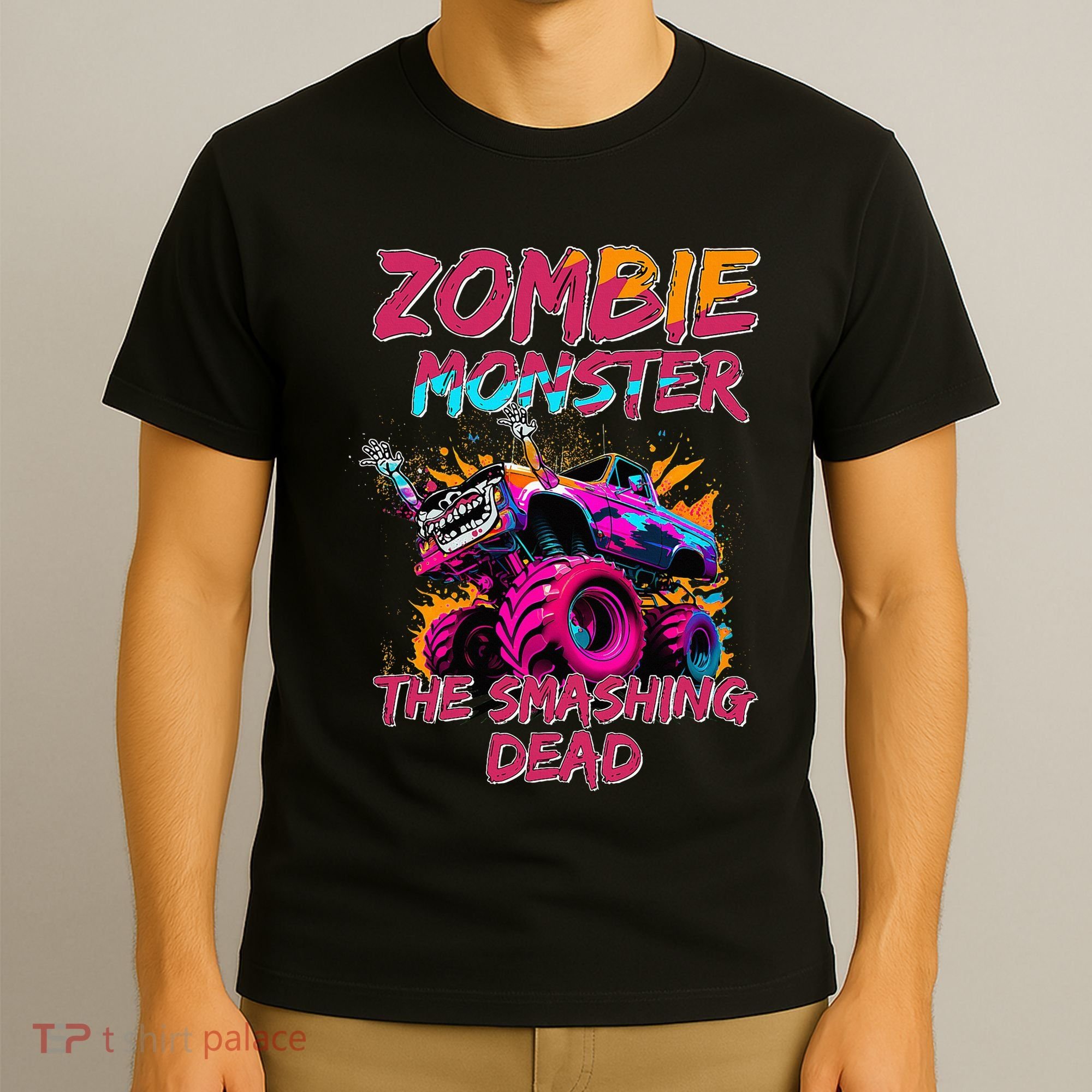 Zombie Monster Truck The Smashing Dead T-Shirt