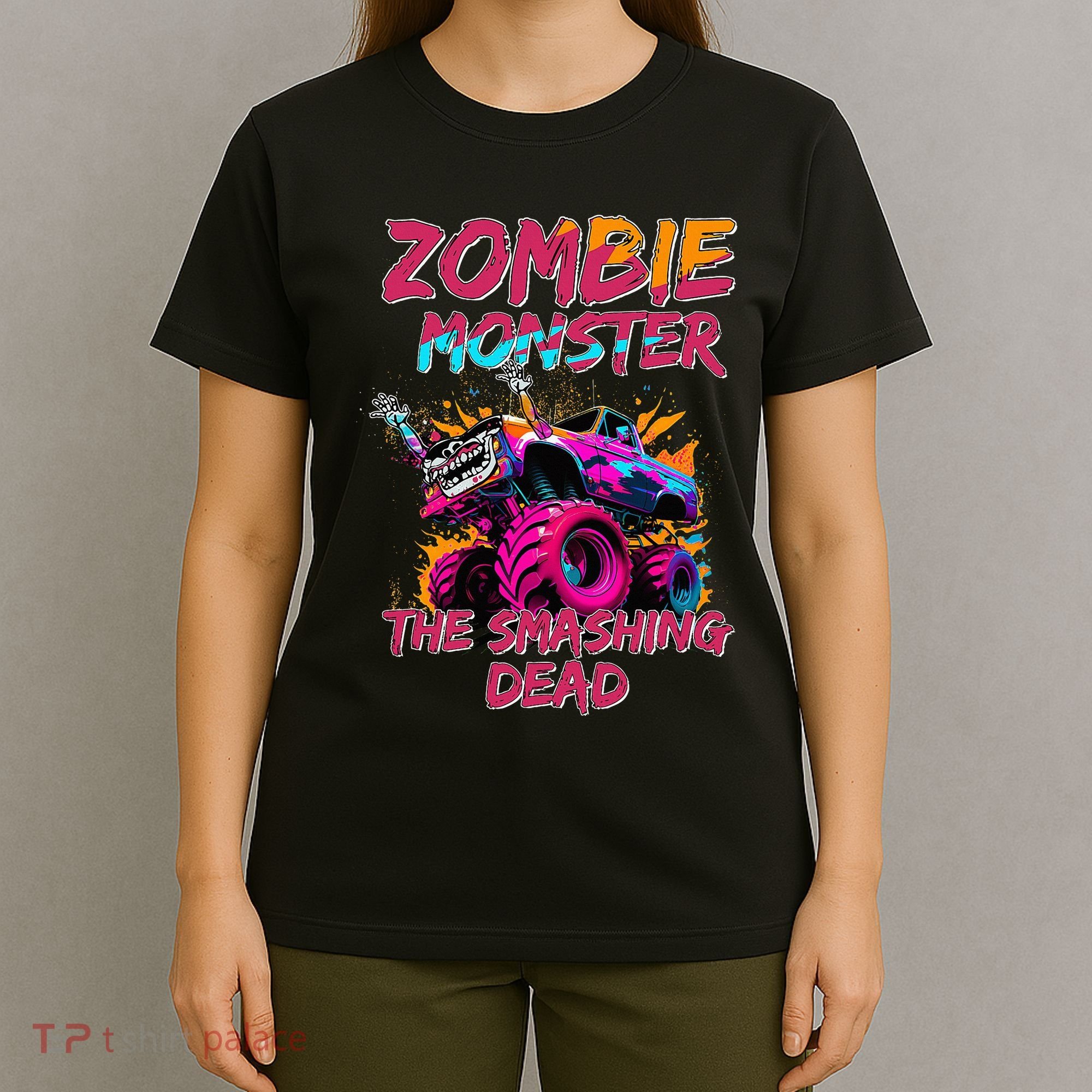Zombie Monster Truck The Smashing Dead T-Shirt
