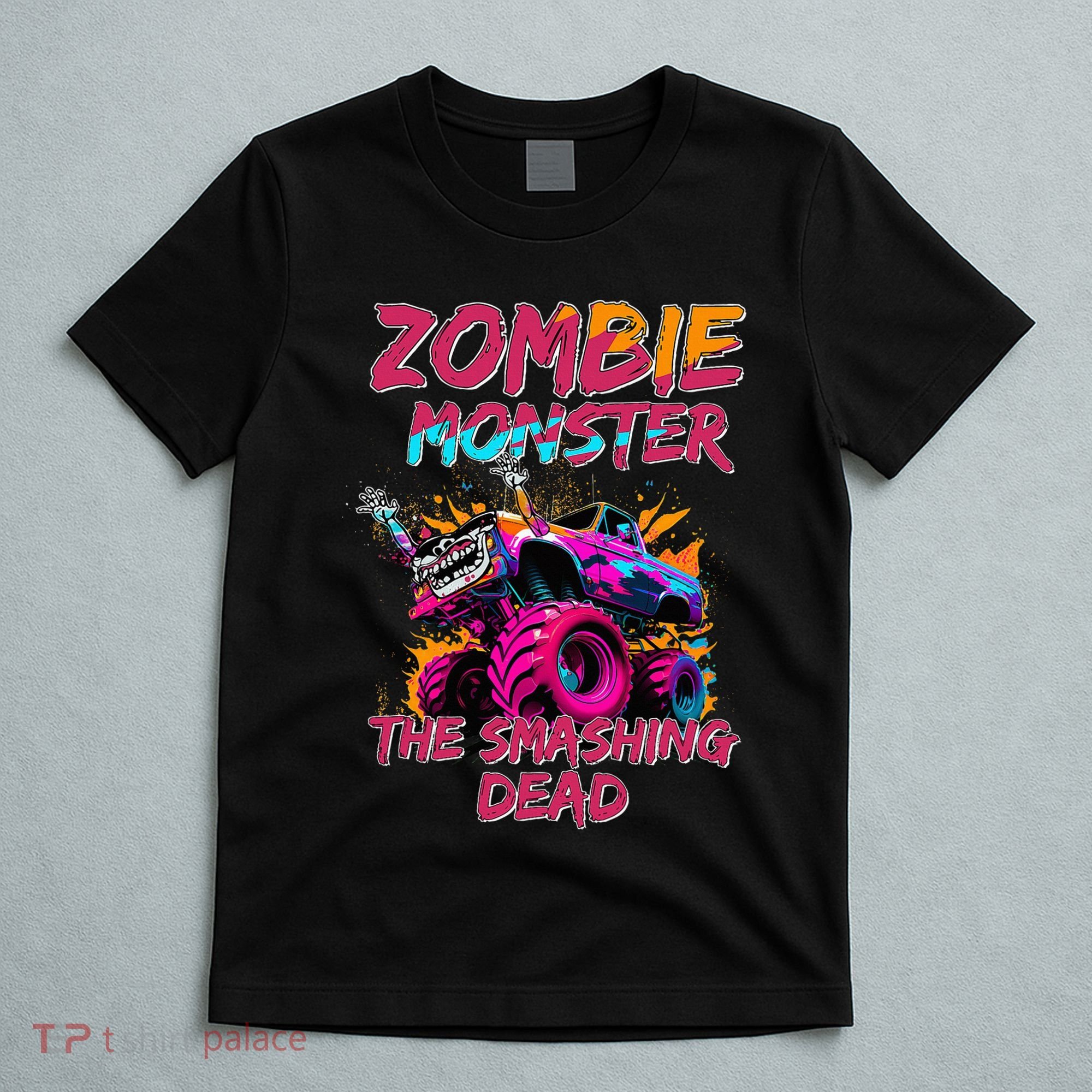Zombie Monster Truck The Smashing Dead T-Shirt
