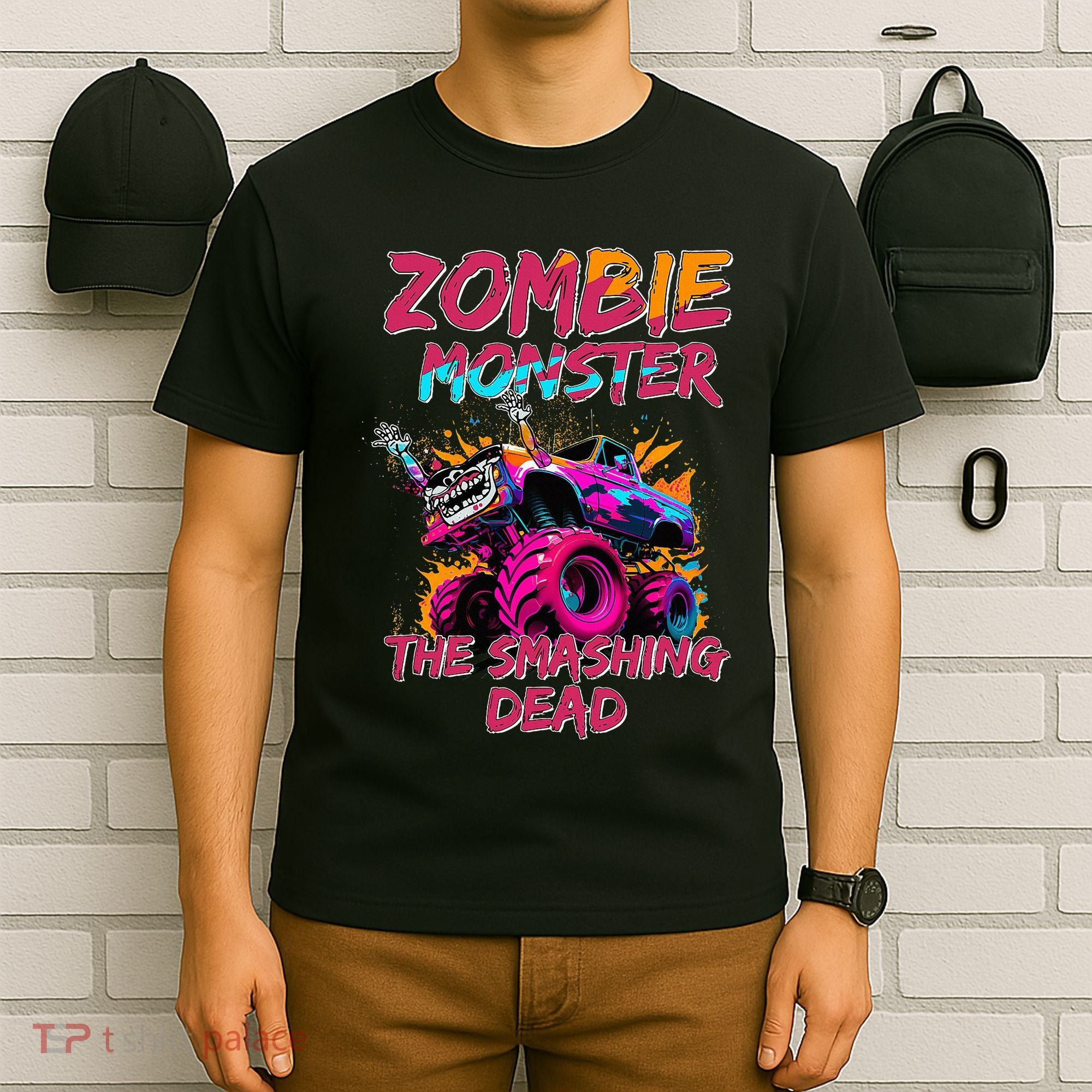 Zombie Monster Truck The Smashing Dead T-Shirt