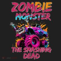 Zombie Monster Truck The Smashing Dead Beanie thumb 2