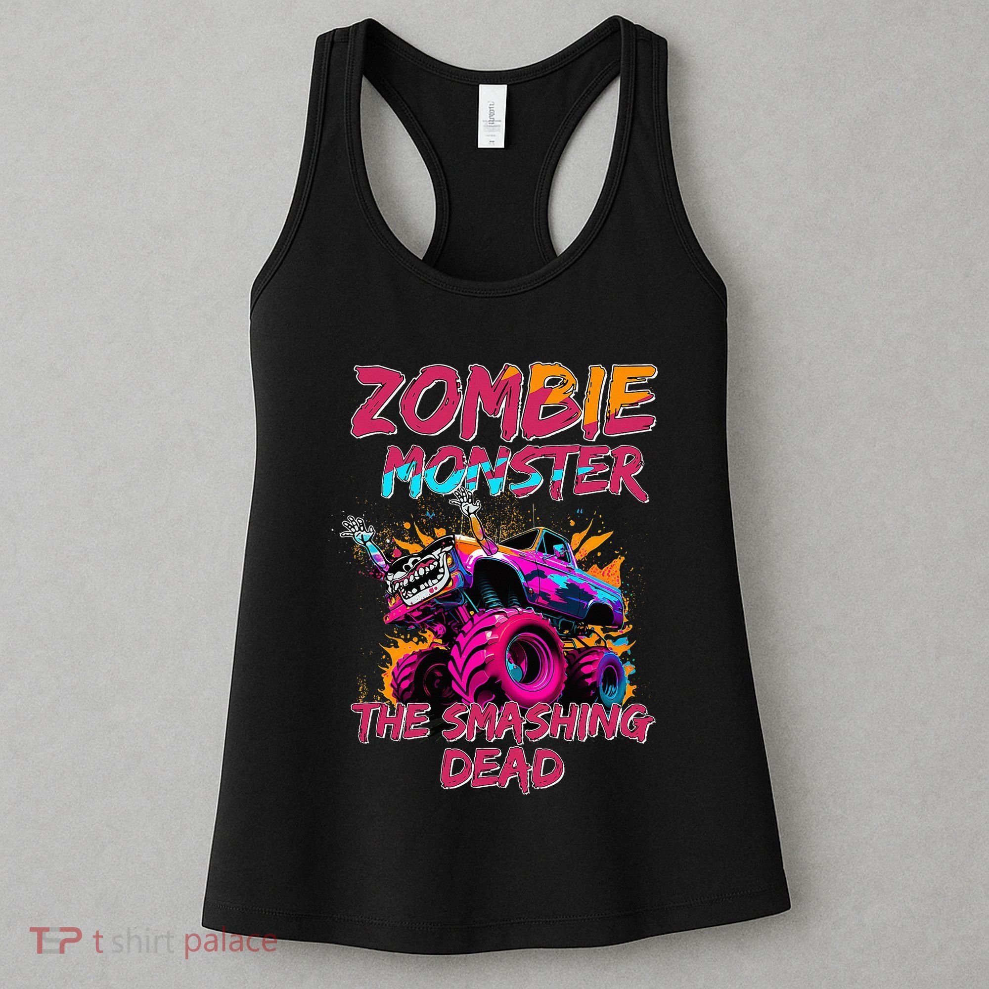 Zombie Monster Truck The Smashing Dead Women's Tank Top