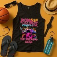 Zombie Monster Truck The Smashing Dead Tank Top thumb 4