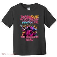 Zombie Monster Truck The Smashing Dead Toddler T-Shirt thumb 0