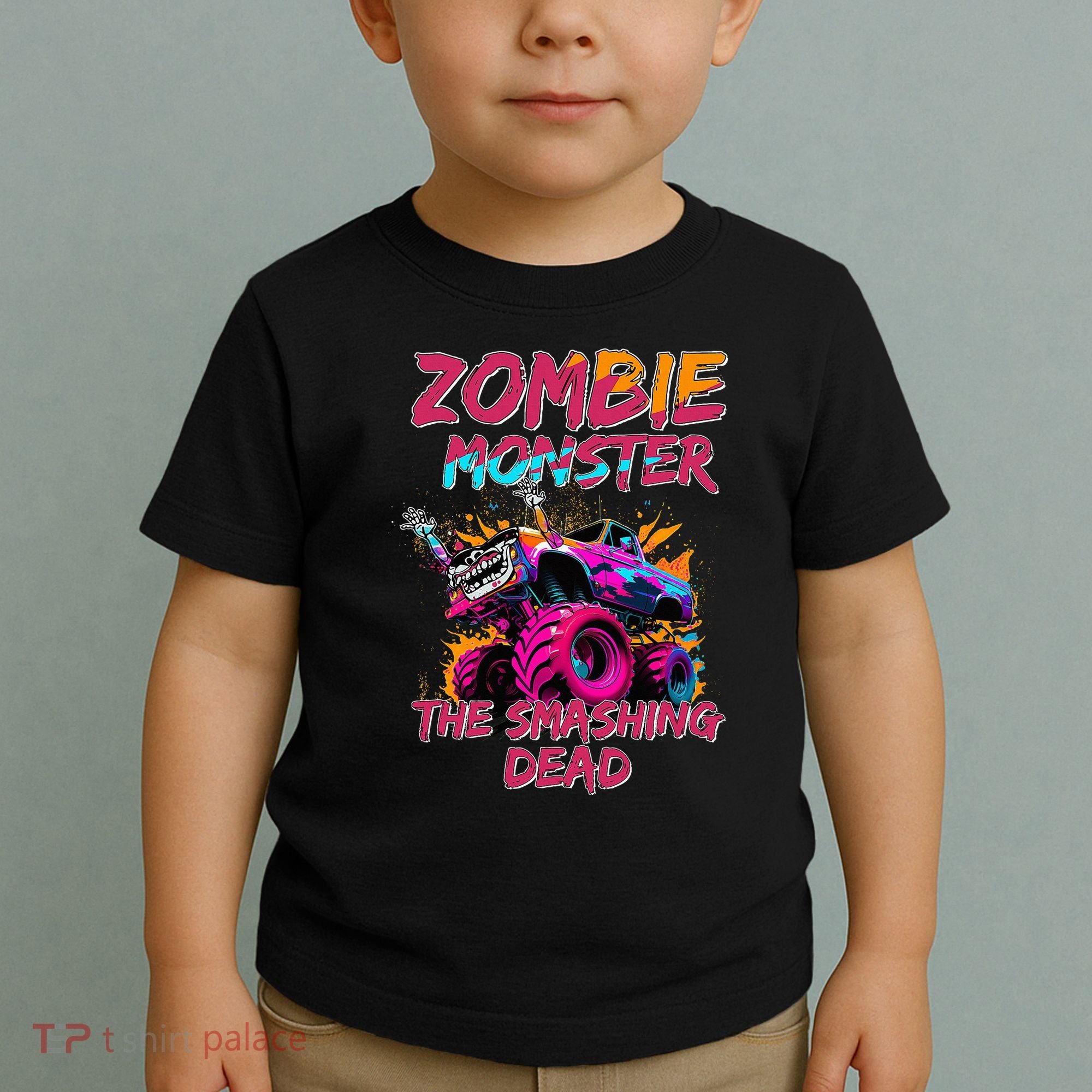 Zombie Monster Truck The Smashing Dead Toddler T-Shirt