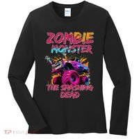 Zombie Monster Truck The Smashing Dead Women's Long Sleeve Shirt thumb 0