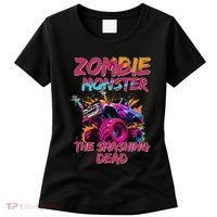 Zombie Monster Truck The Smashing Dead Women's T-Shirt thumb 0