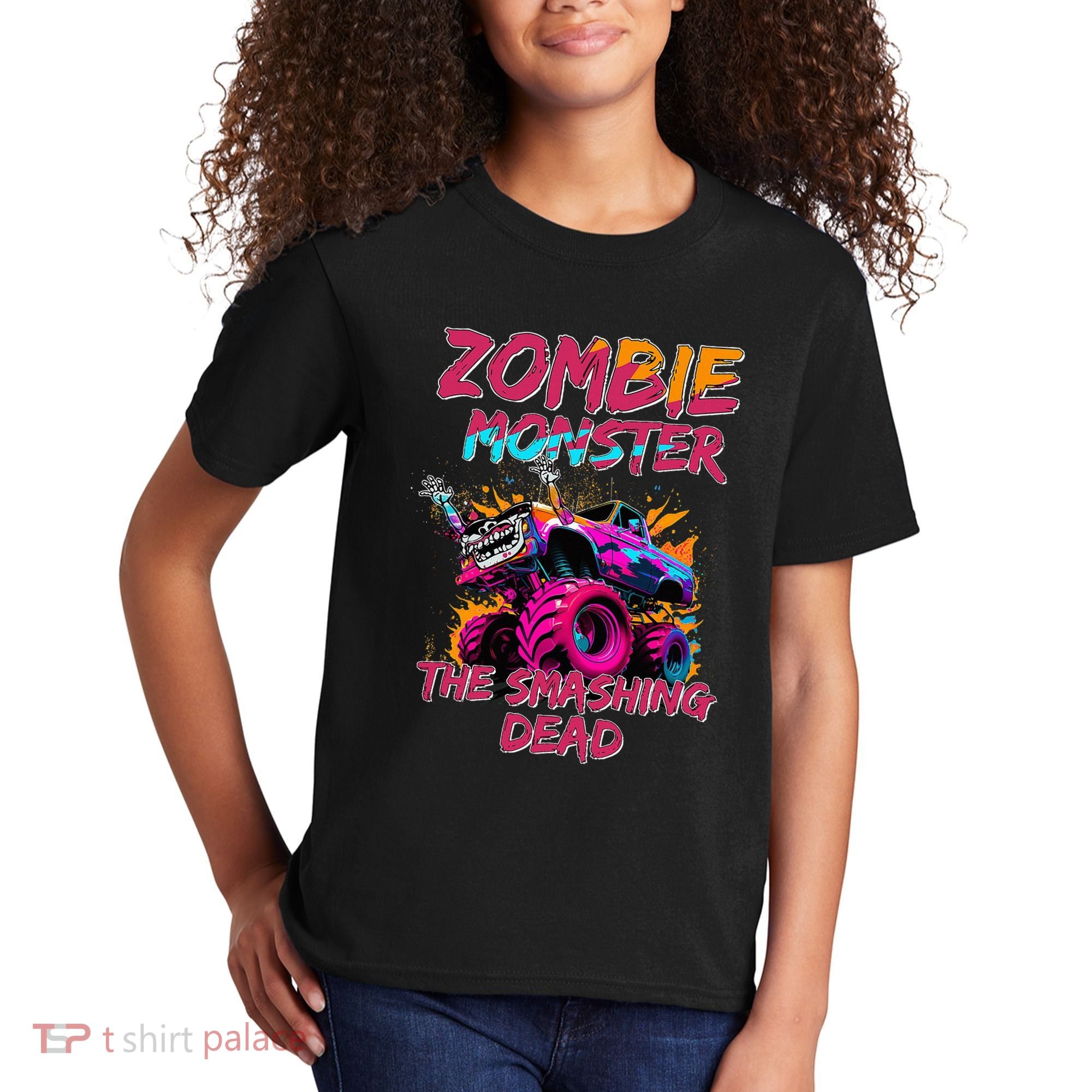 Zombie Monster Truck The Smashing Dead Kids T-Shirt