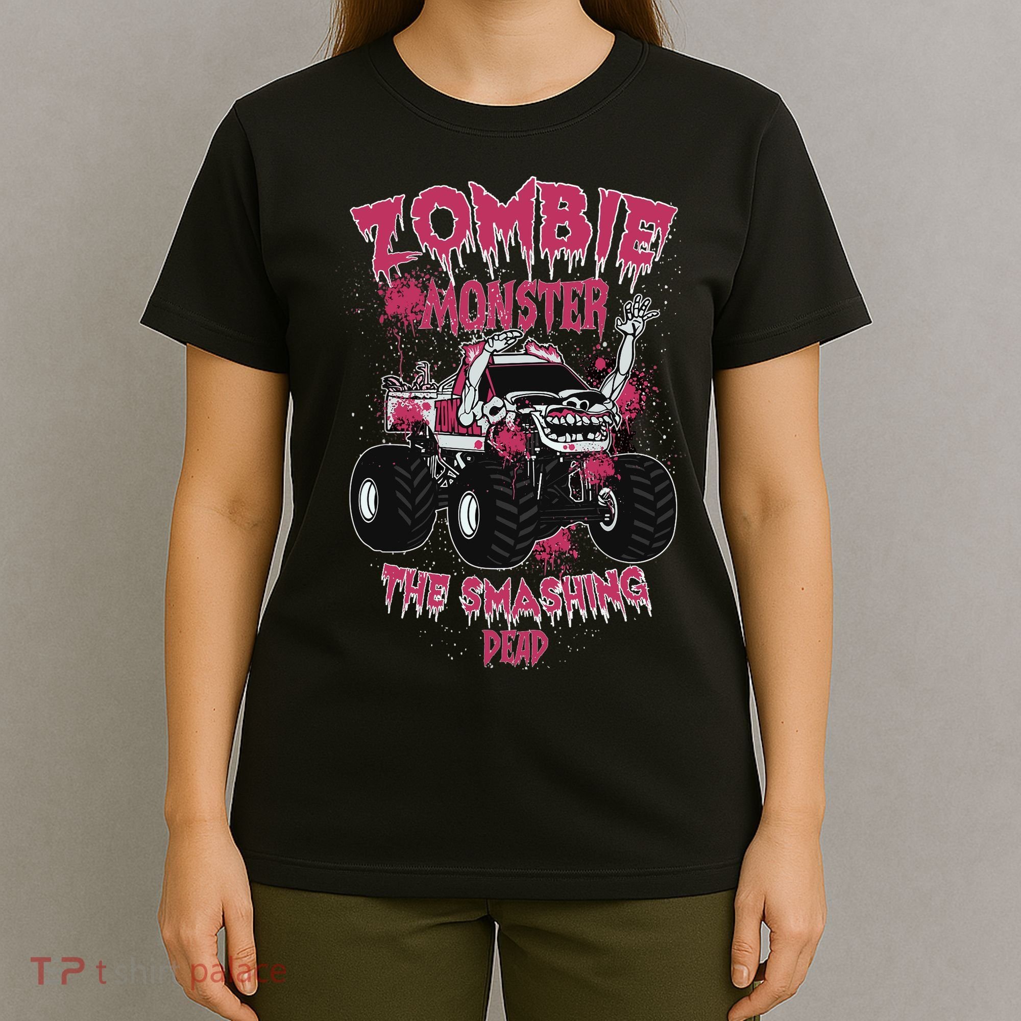 Zombie Monster Truck The Smashing Dead T-Shirt