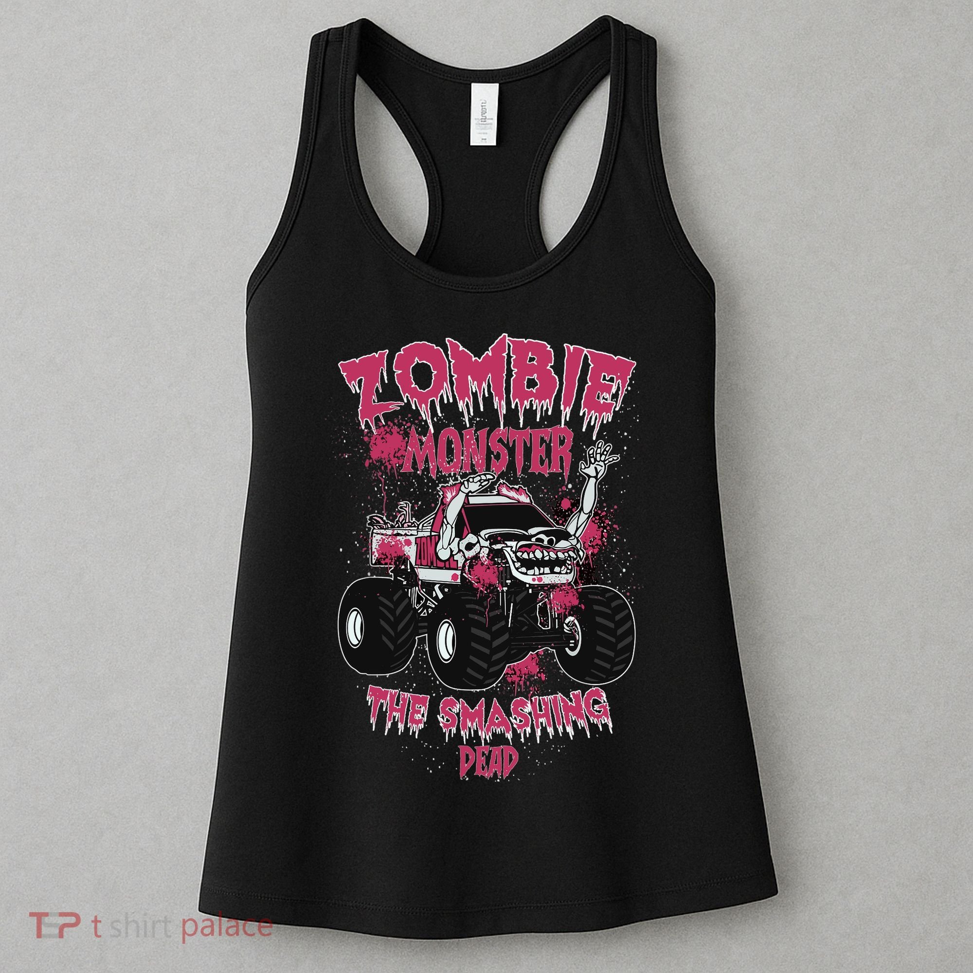 Zombie Monster Truck The Smashing Dead Women's Tank Top