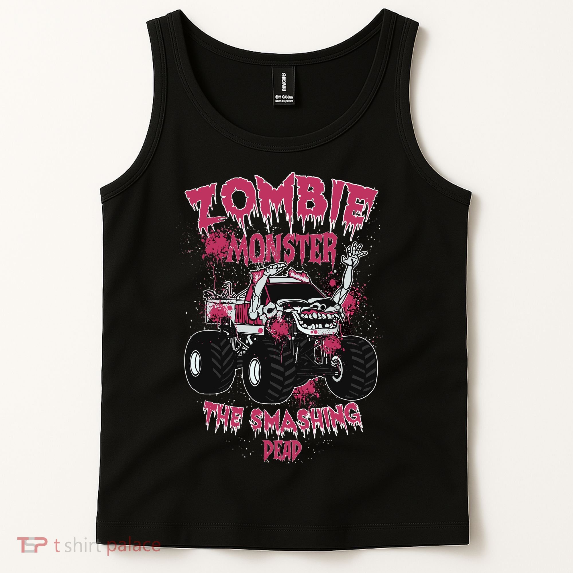 Zombie Monster Truck The Smashing Dead Tank Top