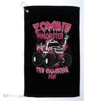 Zombie Monster Truck The Smashing Dead Golf Towel thumb 0