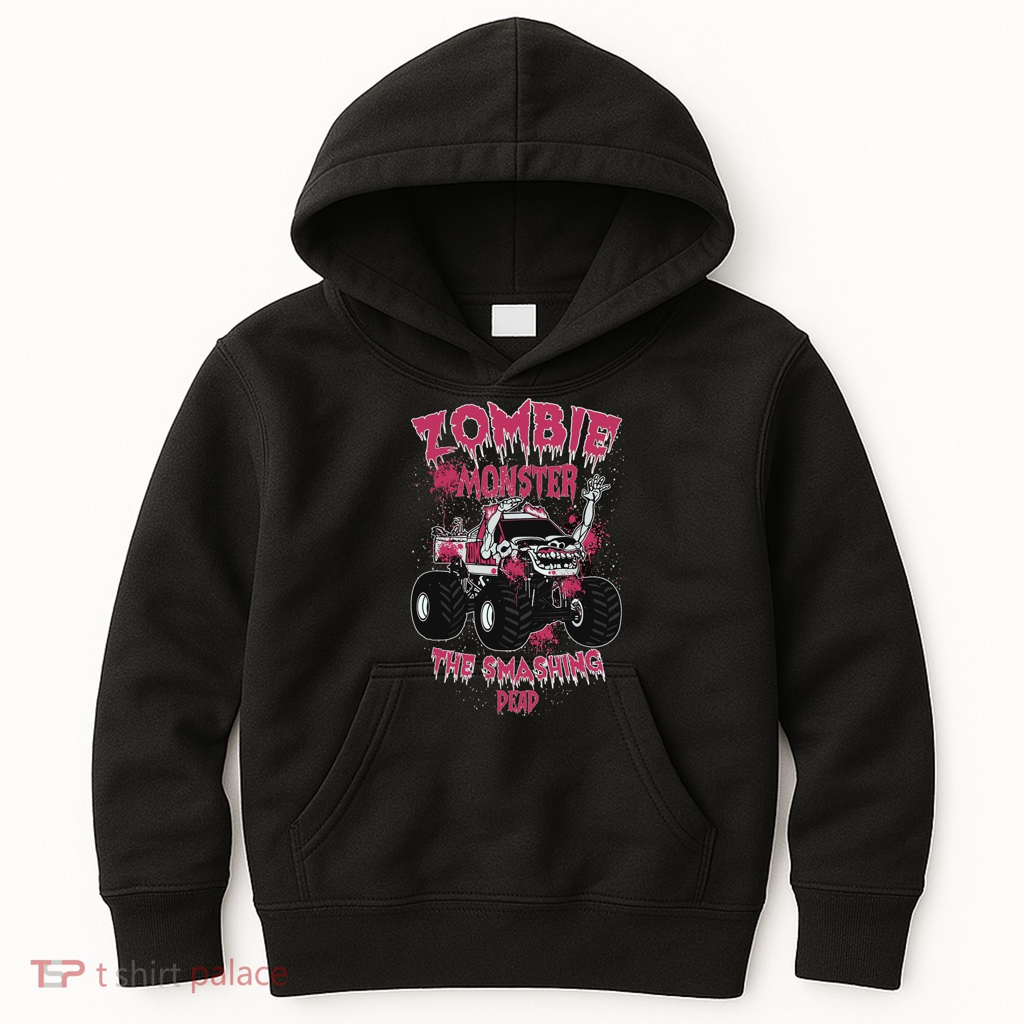 Zombie Monster Truck The Smashing Dead Kids Hoodie