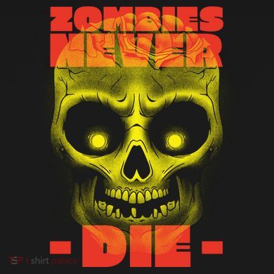 Zombies Never Die Yupoong Adult 5-Panel Trucker Hat