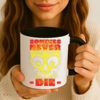 Zombies Never Die Coffee Mug thumb 3