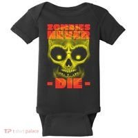 Zombies Never Die Baby Bodysuit thumb 0