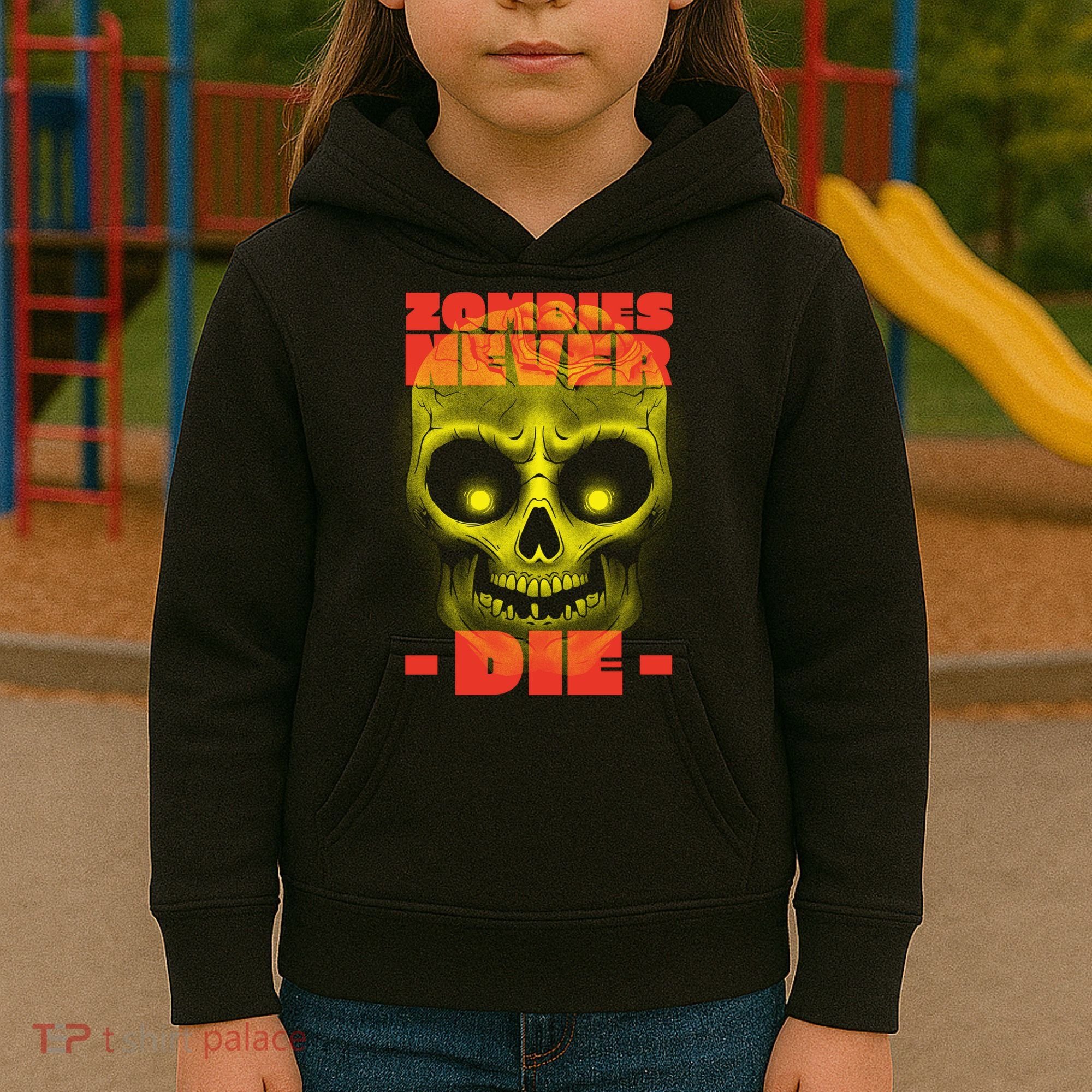 Zombies Never Die Kids Hoodie