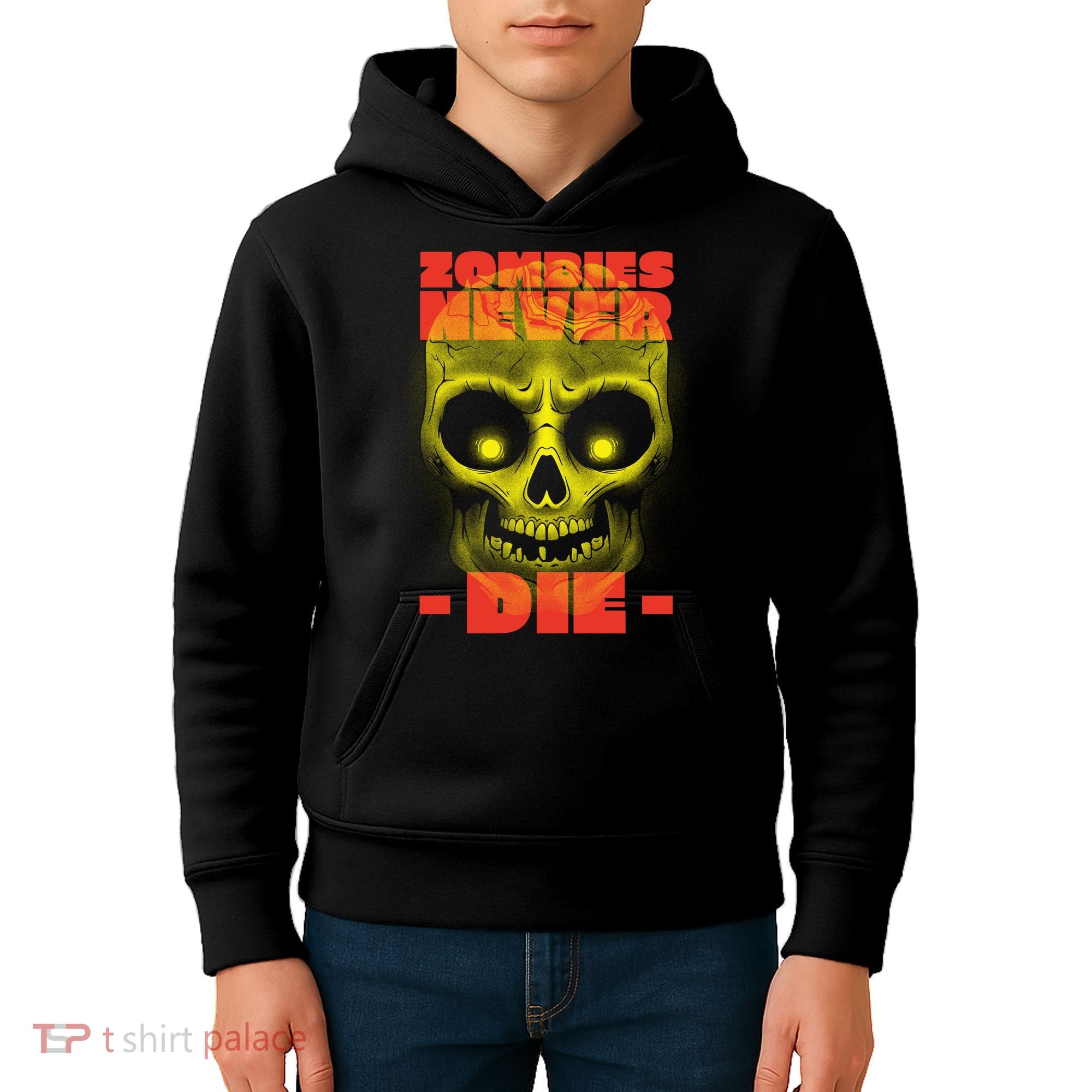 Zombies Never Die Kids Hoodie