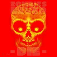 Zombies Never Die Santa Hat thumb 1