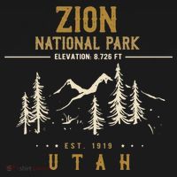 Zion National Park, US Nationalpark In Utah Hoodie thumb 2