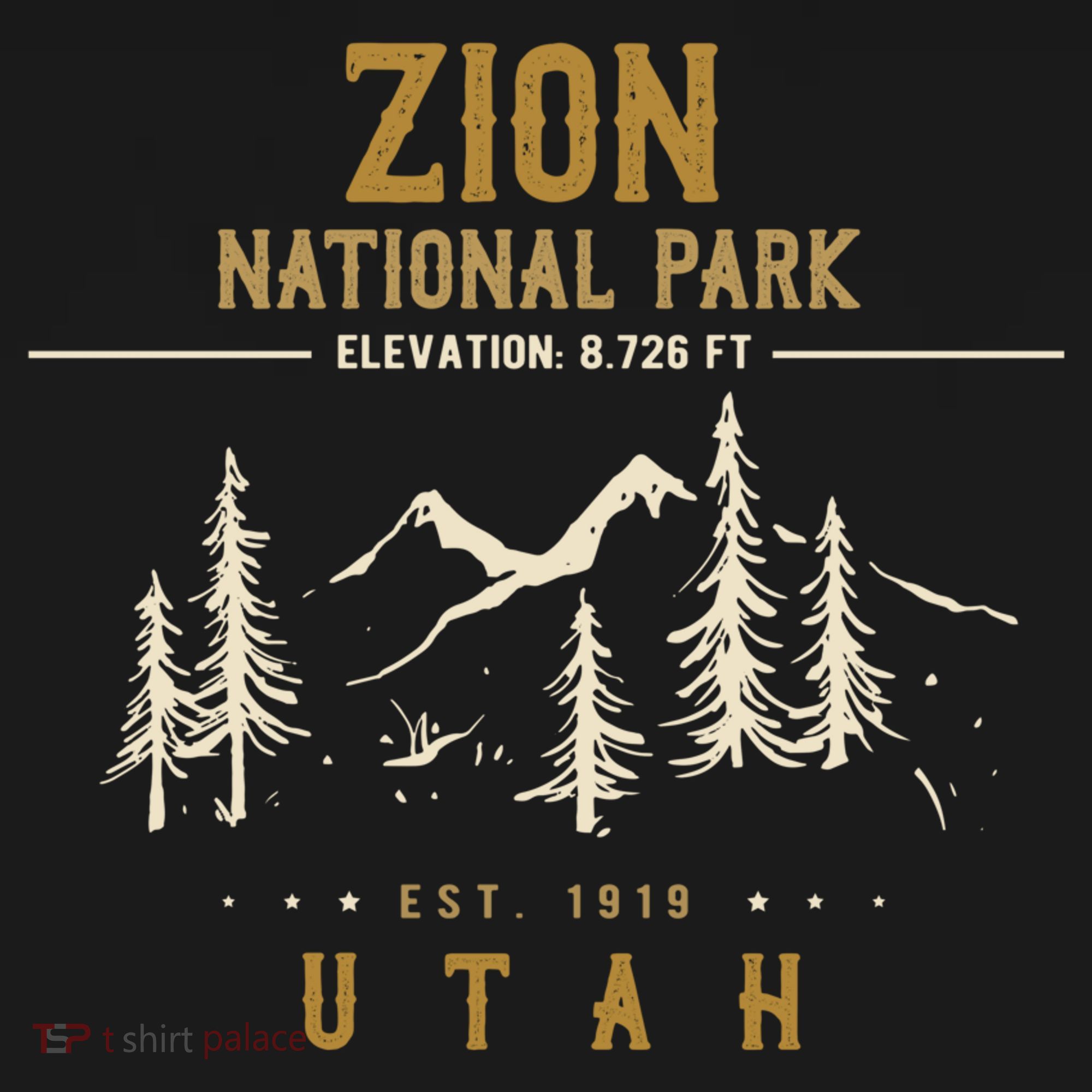 Zion National Park, US Nationalpark In Utah T-Shirt