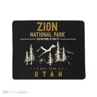 Zion National Park, US Nationalpark In Utah Mousepad thumb 0