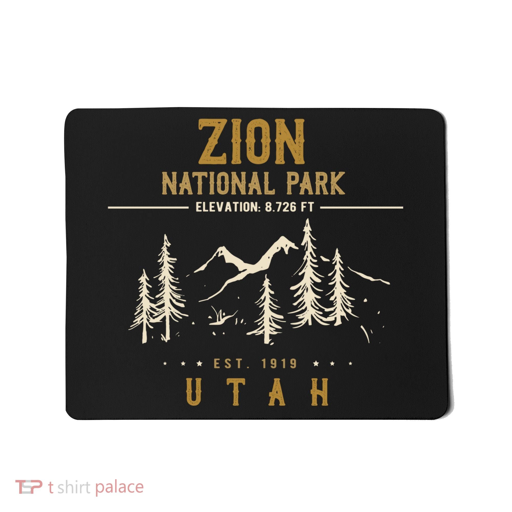 Zion National Park, US Nationalpark In Utah Mousepad