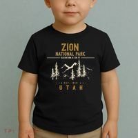 Zion National Park, US Nationalpark In Utah Toddler T-Shirt thumb 2