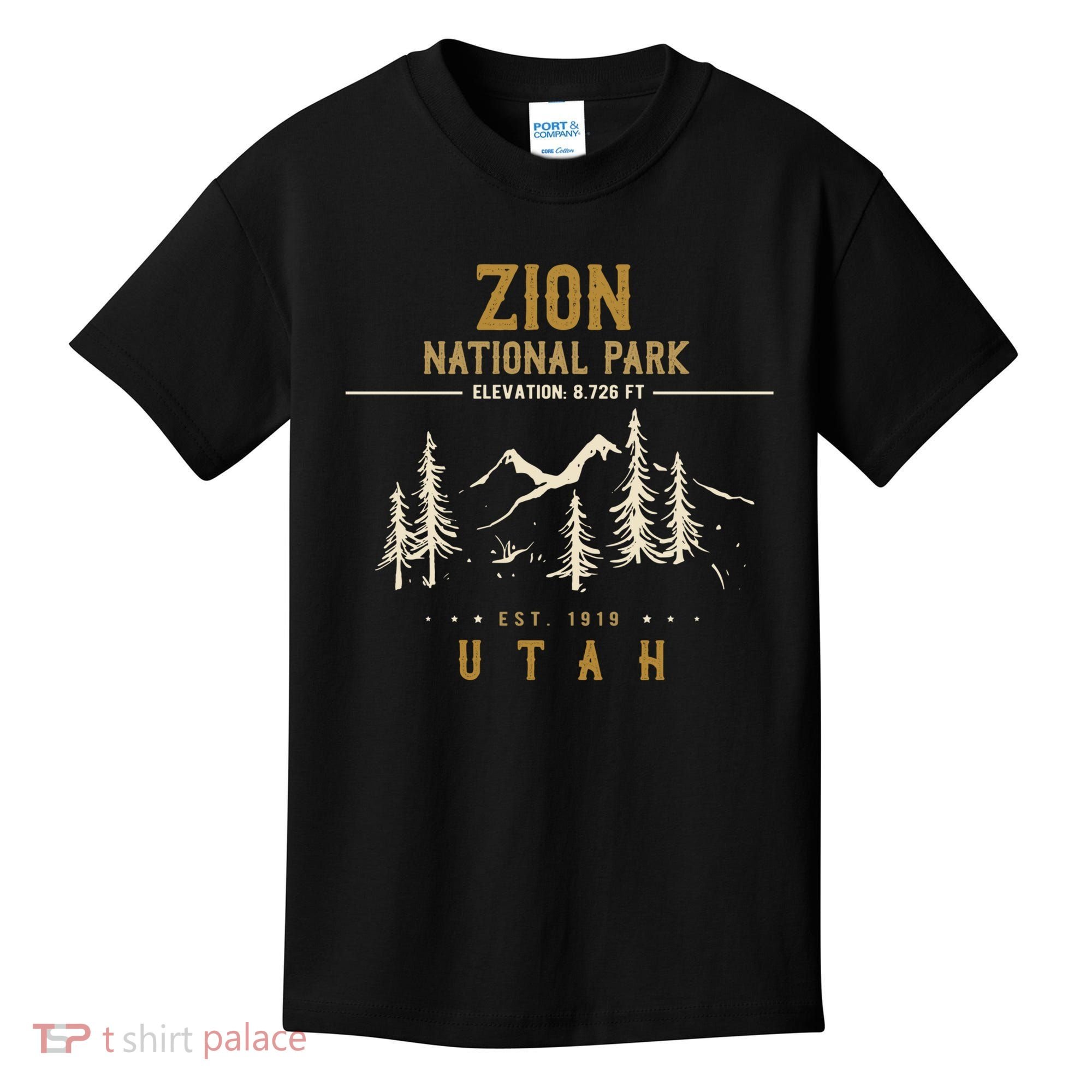 Zion National Park, US Nationalpark In Utah Kids T-Shirt