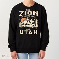 Zion National Park UtahHiking Nature Outdoors Women's Sweatshirt thumb 0