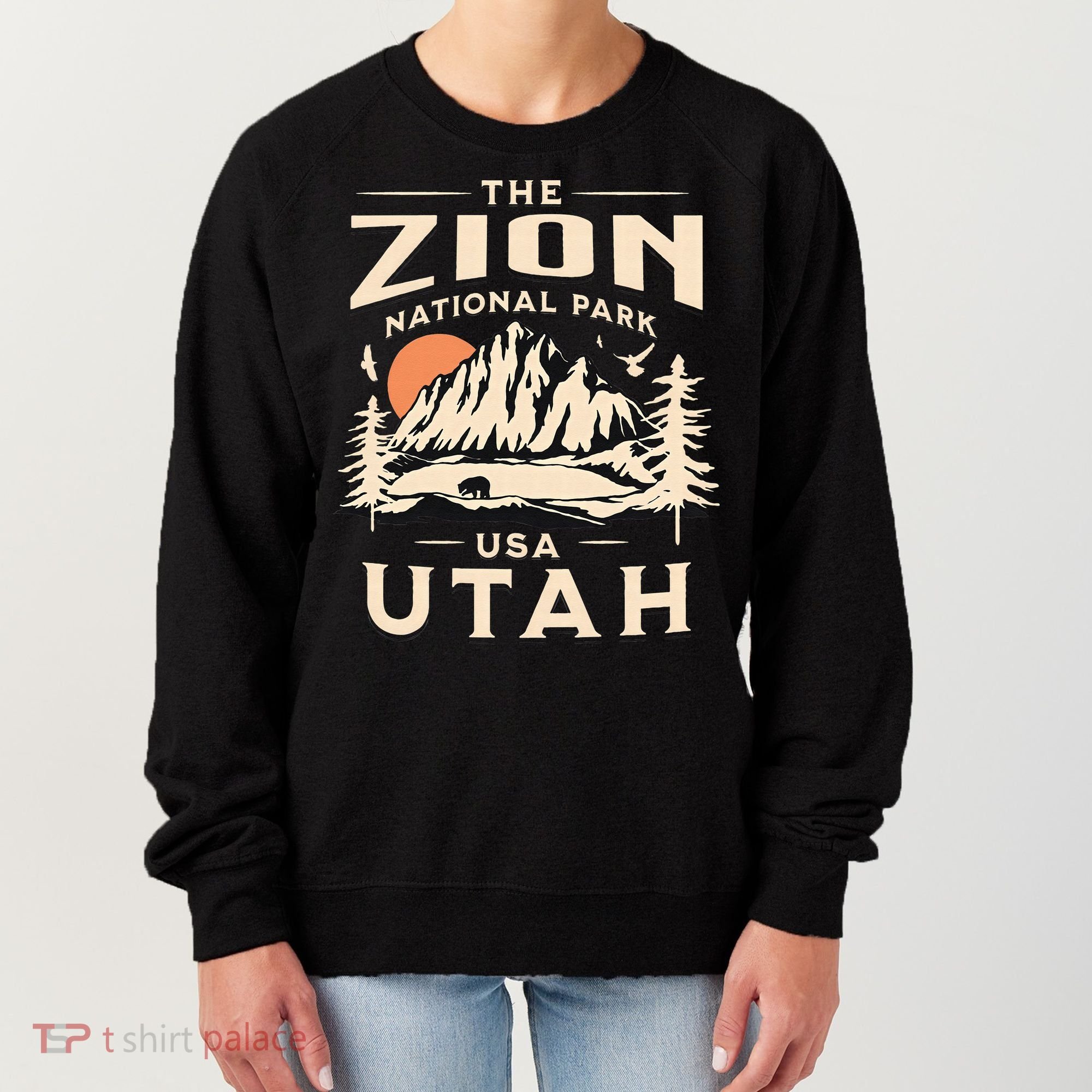 Zion National Park UtahHiking Nature Outdoors Women's Sweatshirt