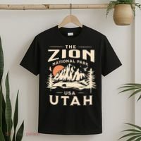 Zion National Park UtahHiking Nature Outdoors T-Shirt thumb 2