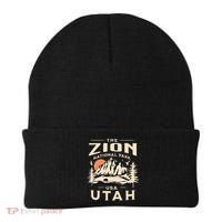 Zion National Park UtahHiking Nature Outdoors Beanie thumb 0
