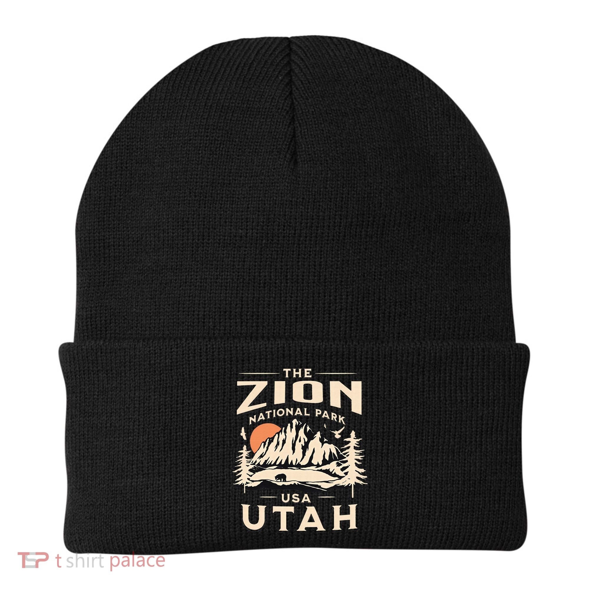 Zion National Park UtahHiking Nature Outdoors Beanie