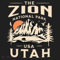 Zion National Park UtahHiking Nature Outdoors Beanie thumb 2