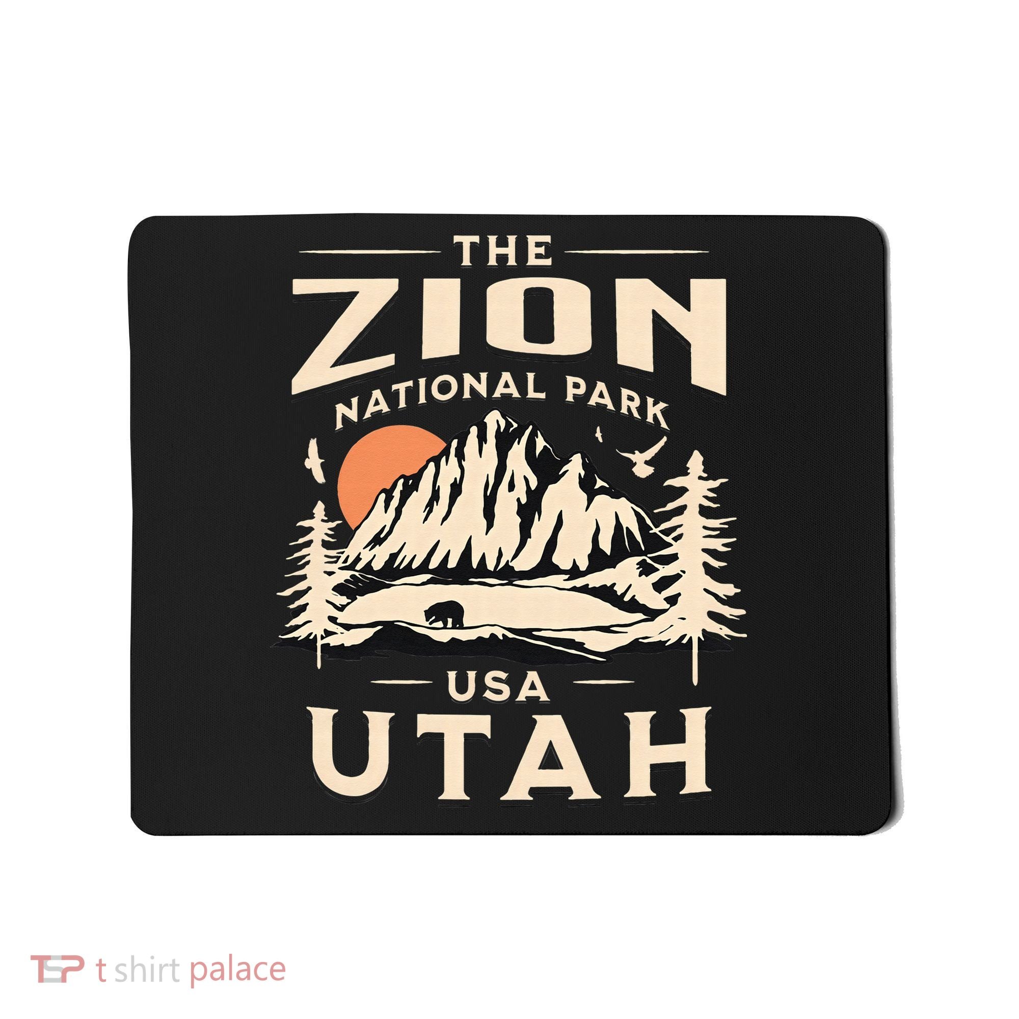 Zion National Park UtahHiking Nature Outdoors Mousepad