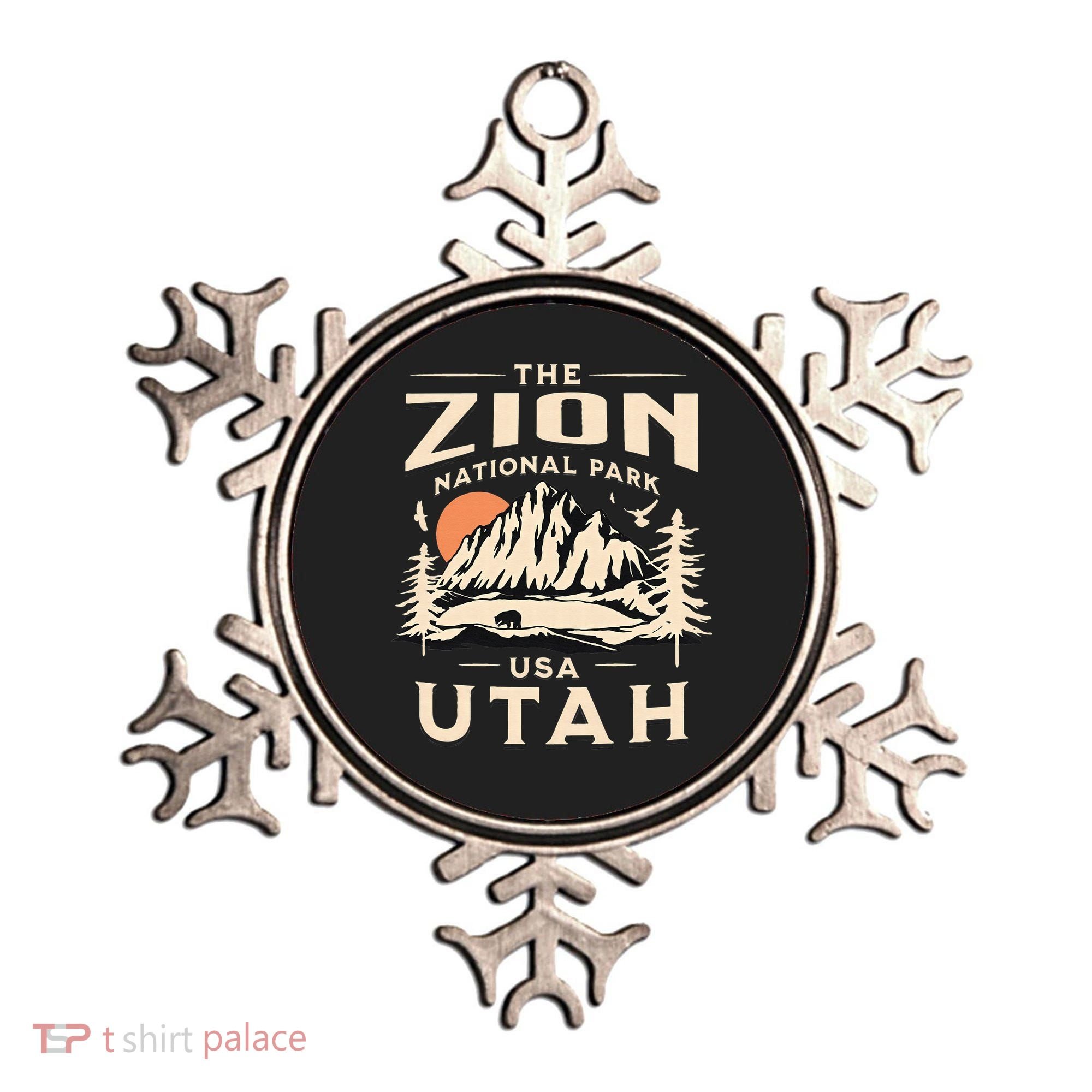 Zion National Park UtahHiking Nature Outdoors Ornament