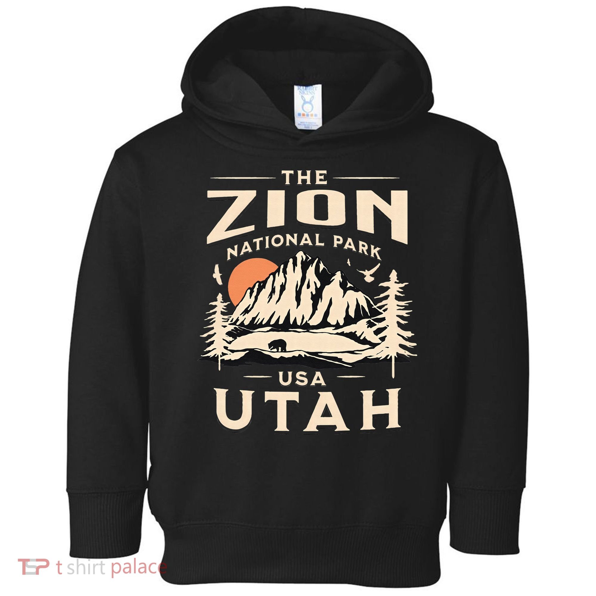 Zion National Park UtahHiking Nature Outdoors Toddler Hoodie