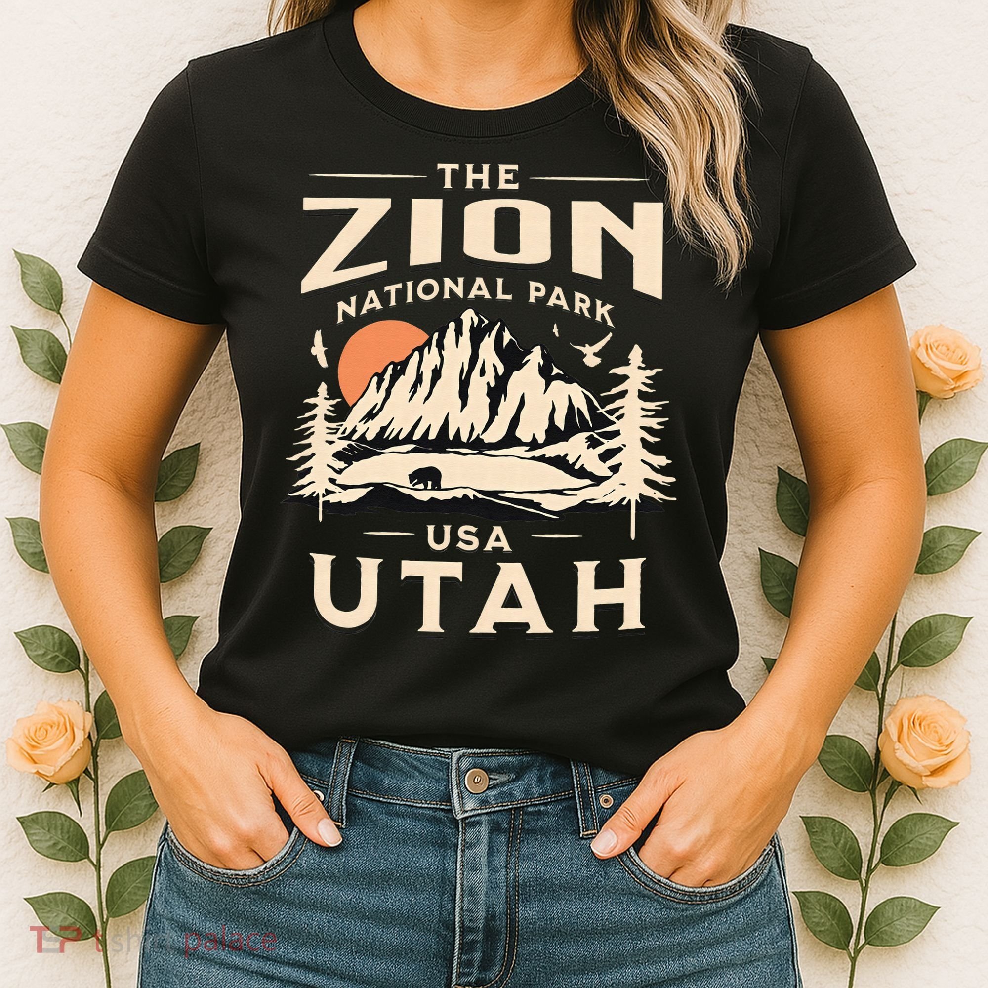 Zion National Park UtahHiking Nature Outdoors Women's T-Shirt