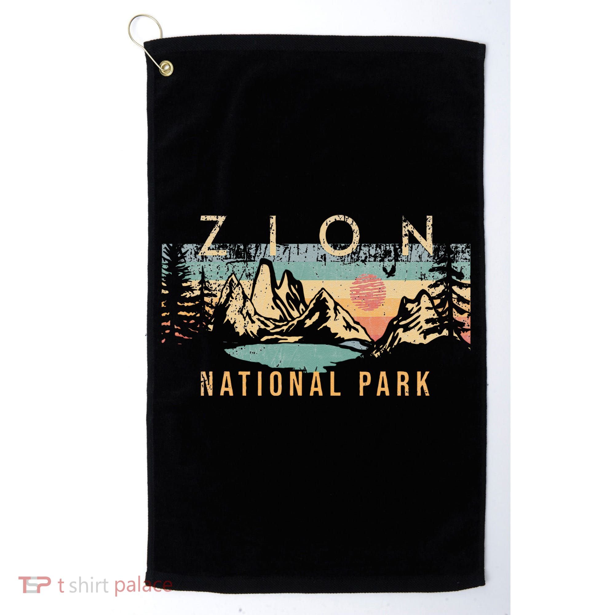 Zion National Park Golf Towel
