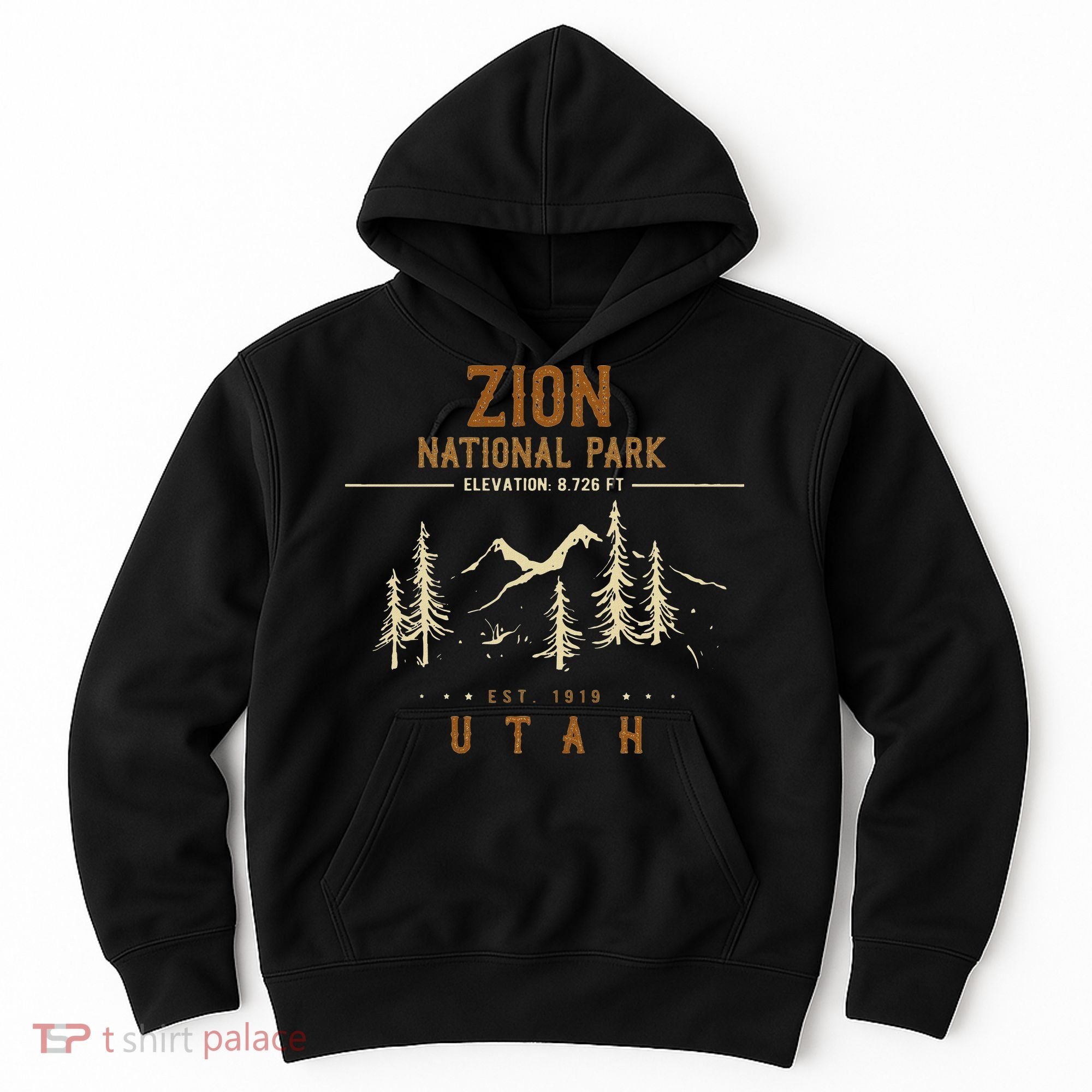Zion National Park Us Nationalpark In Utah Hoodie