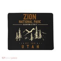 Zion National Park Us Nationalpark In Utah Mousepad thumb 0