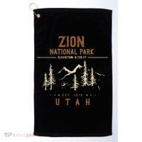 Zion National Park Us Nationalpark In Utah Golf Towel thumb 0