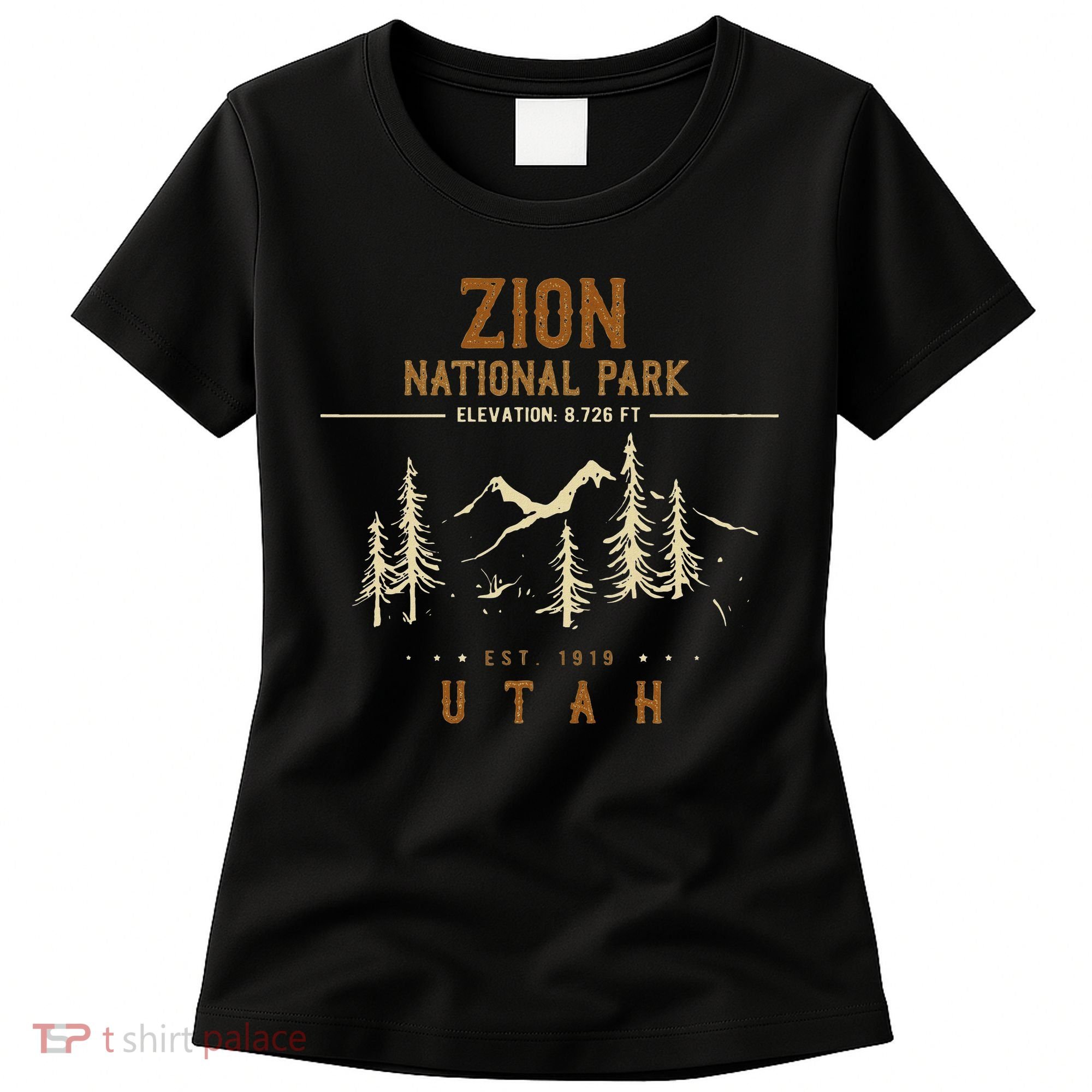 Zion National Park Us Nationalpark In Utah Women's T-Shirt