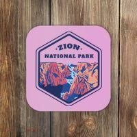 Zion National Park Coaster thumb 0