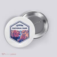Zion National Park Button thumb 0