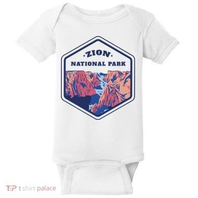 Zion National Park Baby Bodysuit